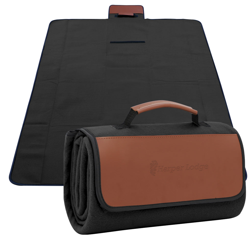 Roll-Up Picnic Blanket, Premium Debossing - Debossing