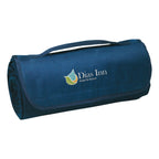 Roll-Up Sweatshirt Blanket Embroidery - Dark Blue - Embroidery