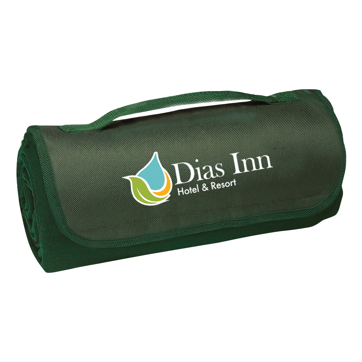 Roll-Up Sweatshirt Blanket Embroidery - Hunter Green - Colorbrite