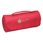 Roll-Up Sweatshirt Blanket Embroidery - Red - Embroidery