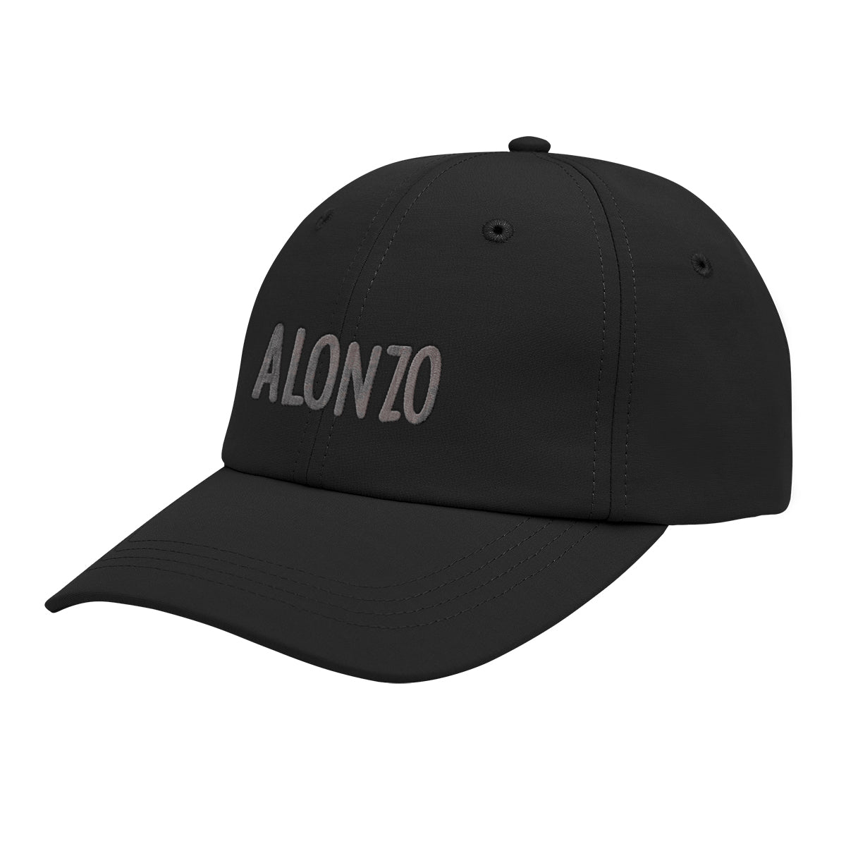 Rookie Performance Cap, Recycled - Black - Embroidery