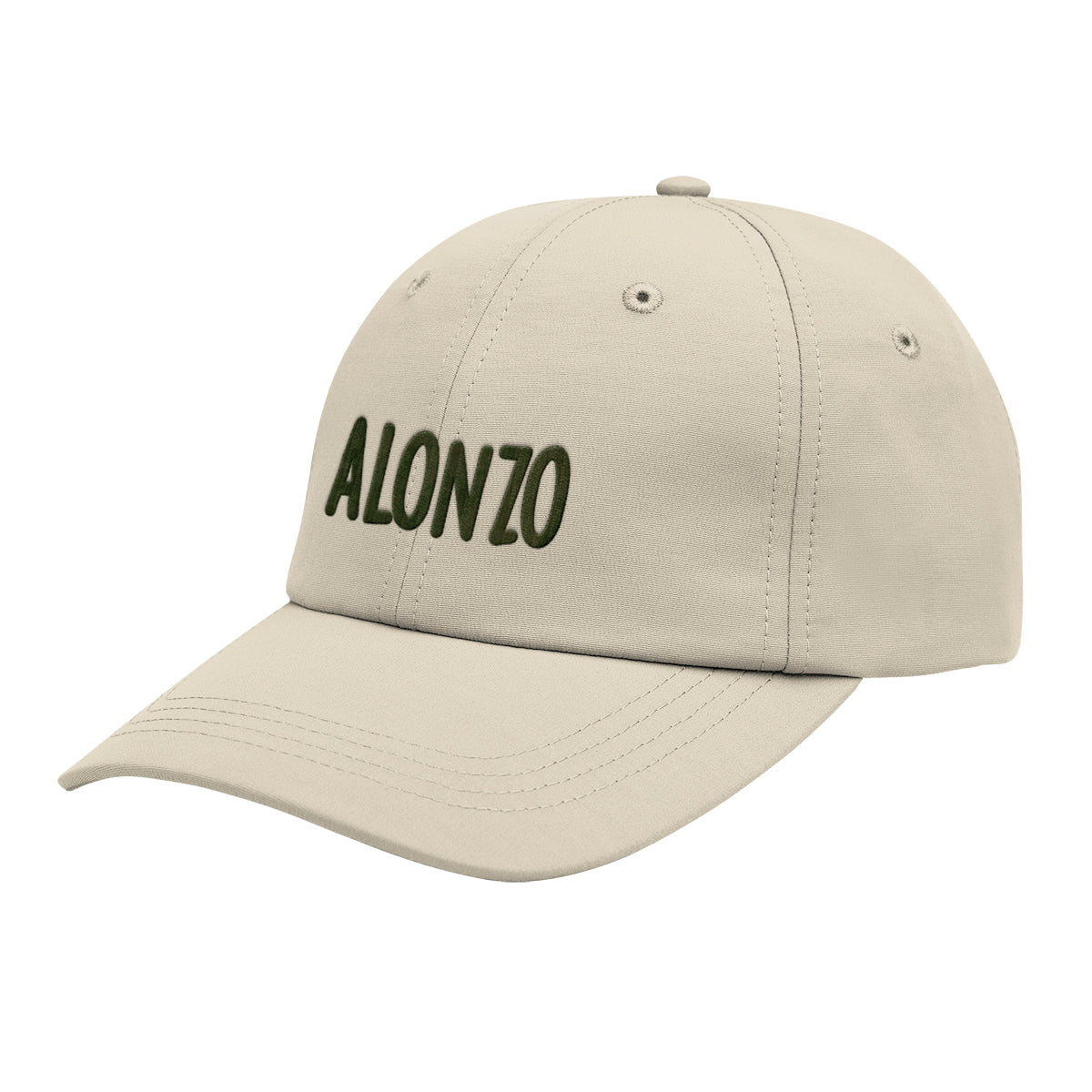 Rookie Performance Cap, Recycled - Khaki - Embroidery