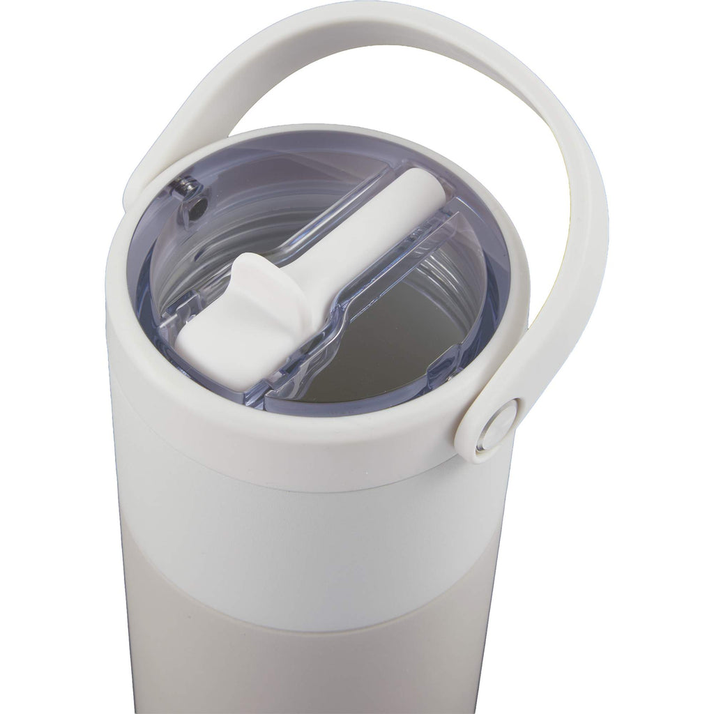 Roots Insulated Travel Tumbler with Ceramic Lining, 20 oz - Cream - Detail 3