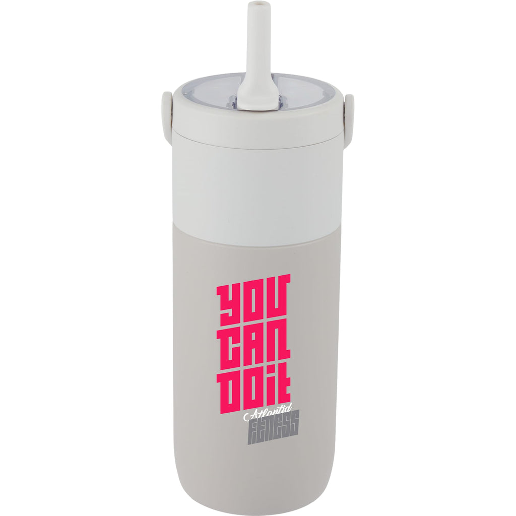 Roots Insulated Travel Tumbler with Ceramic Lining, 20 oz - Cream - Front