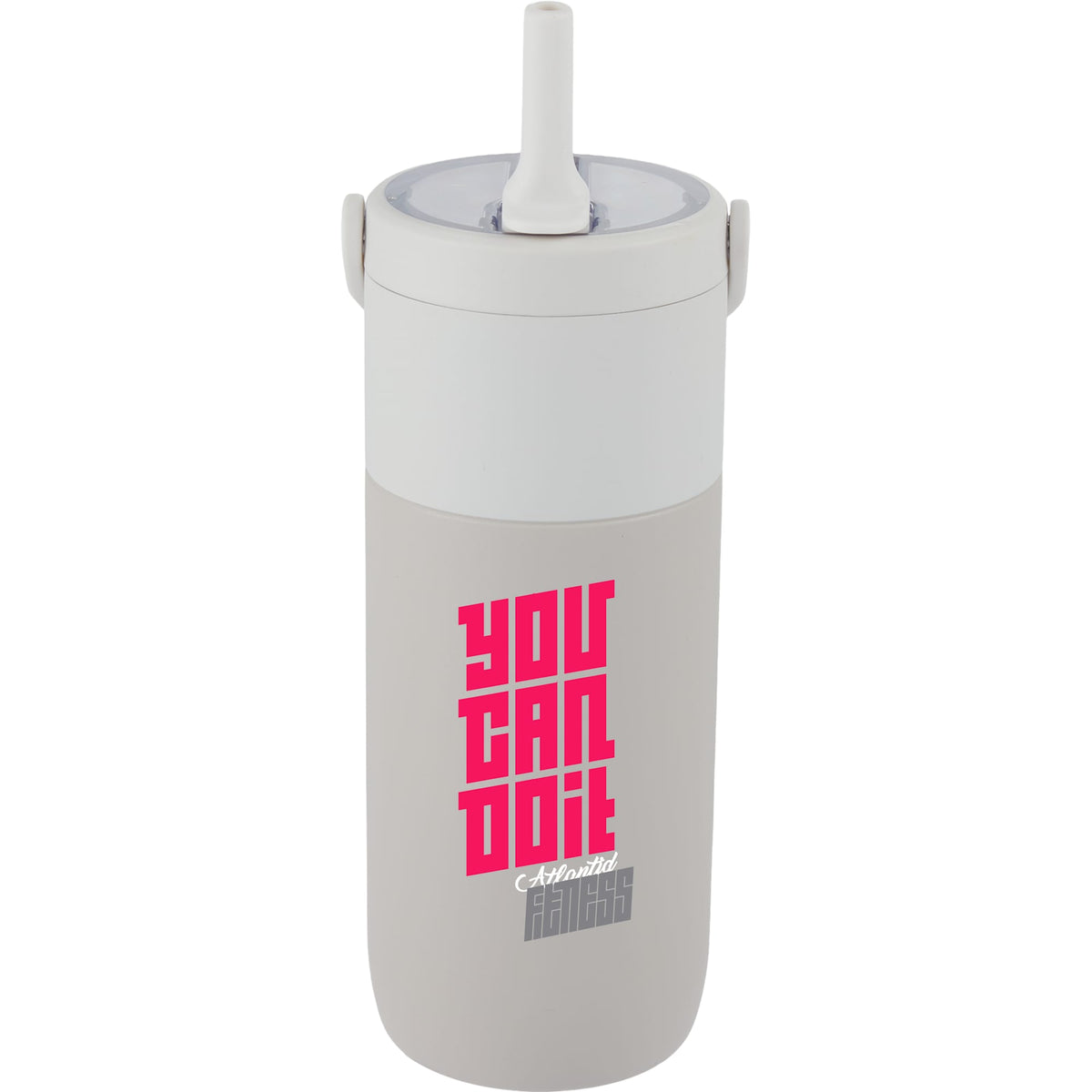 Roots Insulated Travel Tumbler with Ceramic Lining, 20 oz - Cream - Front