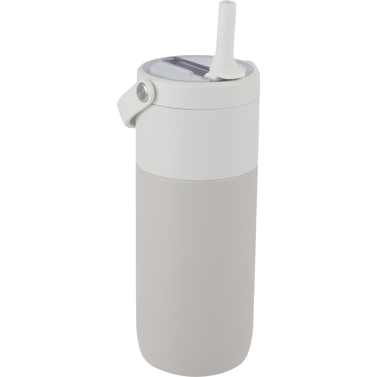 Roots Insulated Travel Tumbler with Ceramic Lining, 20 oz Full Color - Cream - Right Angle