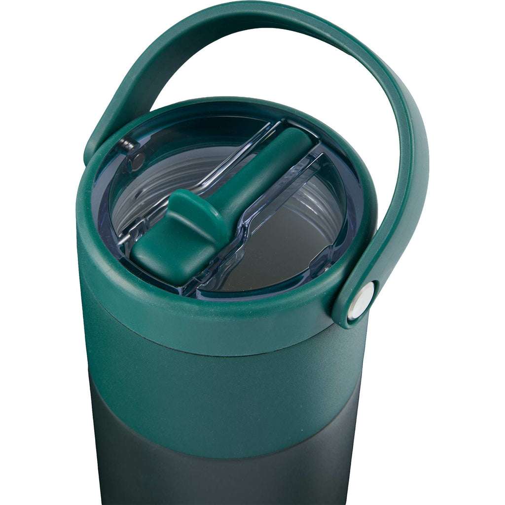 Roots Insulated Travel Tumbler with Ceramic Lining, 20 oz Full Color - Green - Detail 3