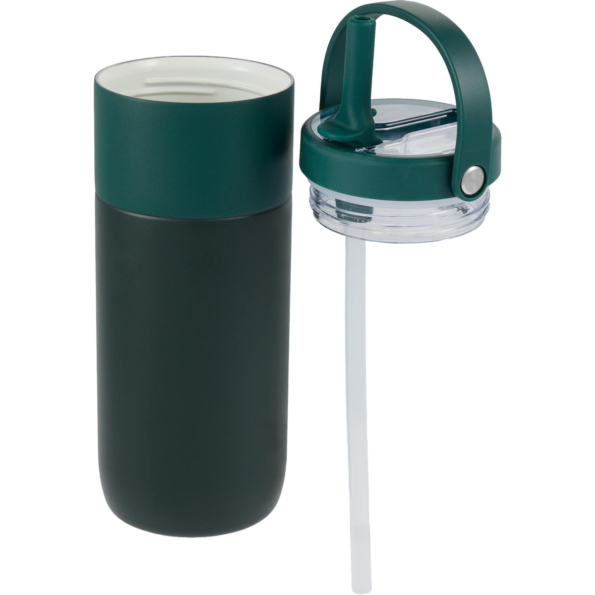 Roots Insulated Travel Tumbler with Ceramic Lining, 20 oz Full Color - Green - Detail