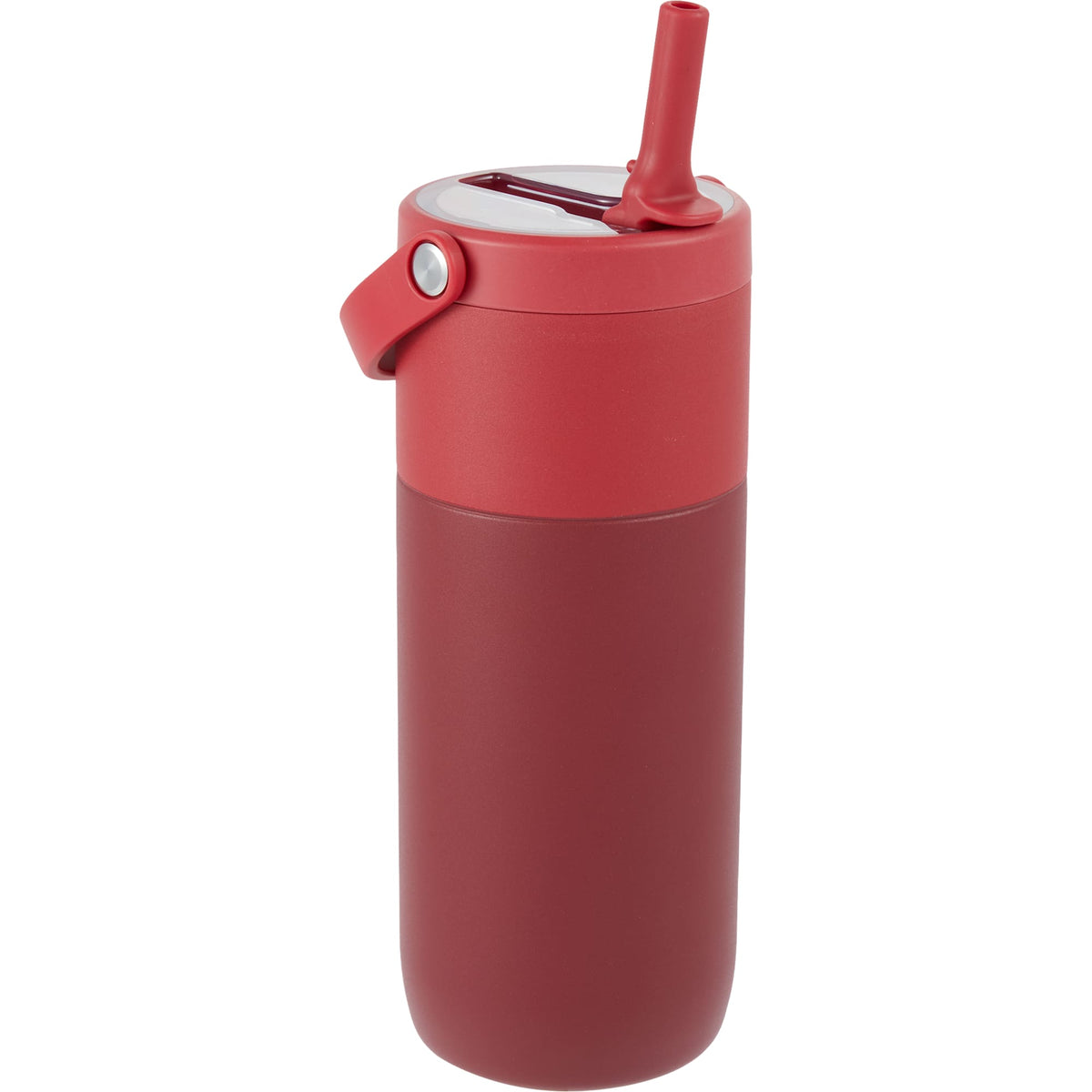 Roots Insulated Travel Tumbler with Ceramic Lining, 20 oz Full Color - Red - Right Angle