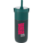 Roots Insulated Travel Tumbler with Ceramic Lining, 20 oz - Green - Front