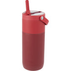 Roots Insulated Travel Tumbler with Ceramic Lining, 20 oz - Red - Left Angle