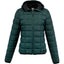 Roots Stonefield Packable Insulated Jacket for Women - Dark Green - Front