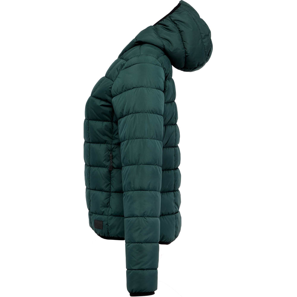 Roots Stonefield Packable Insulated Jacket for Women - Dark Green - Left Side