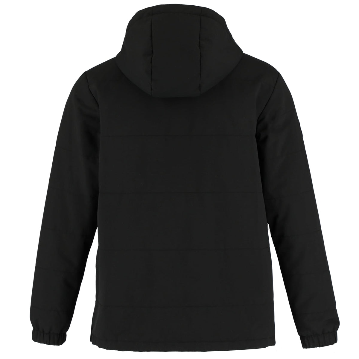 Roots73 Albany Insulated Half Zip Pullover, Unisex Laser Engraving - Black - Back