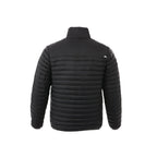Roots73 Beechriver Lightweight Down Puffer Jacket for Men Embroidery - Black - Back Flat