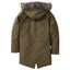 Roots73 Bridgewater Insulated Waterproof Parka for Men Embroidery - Loden - Back Flat