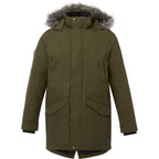Roots73 Bridgewater Insulated Waterproof Parka for Men Transfer - Loden - Front