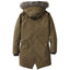 Roots73 Bridgewater Insulated Waterproof Parka for Women Laser Engraving - Loden - Back Flat