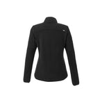 Roots73 Briggspoint Microfleece Full Zip Jacket for Women Embroidery - Black/Black - Back Flat