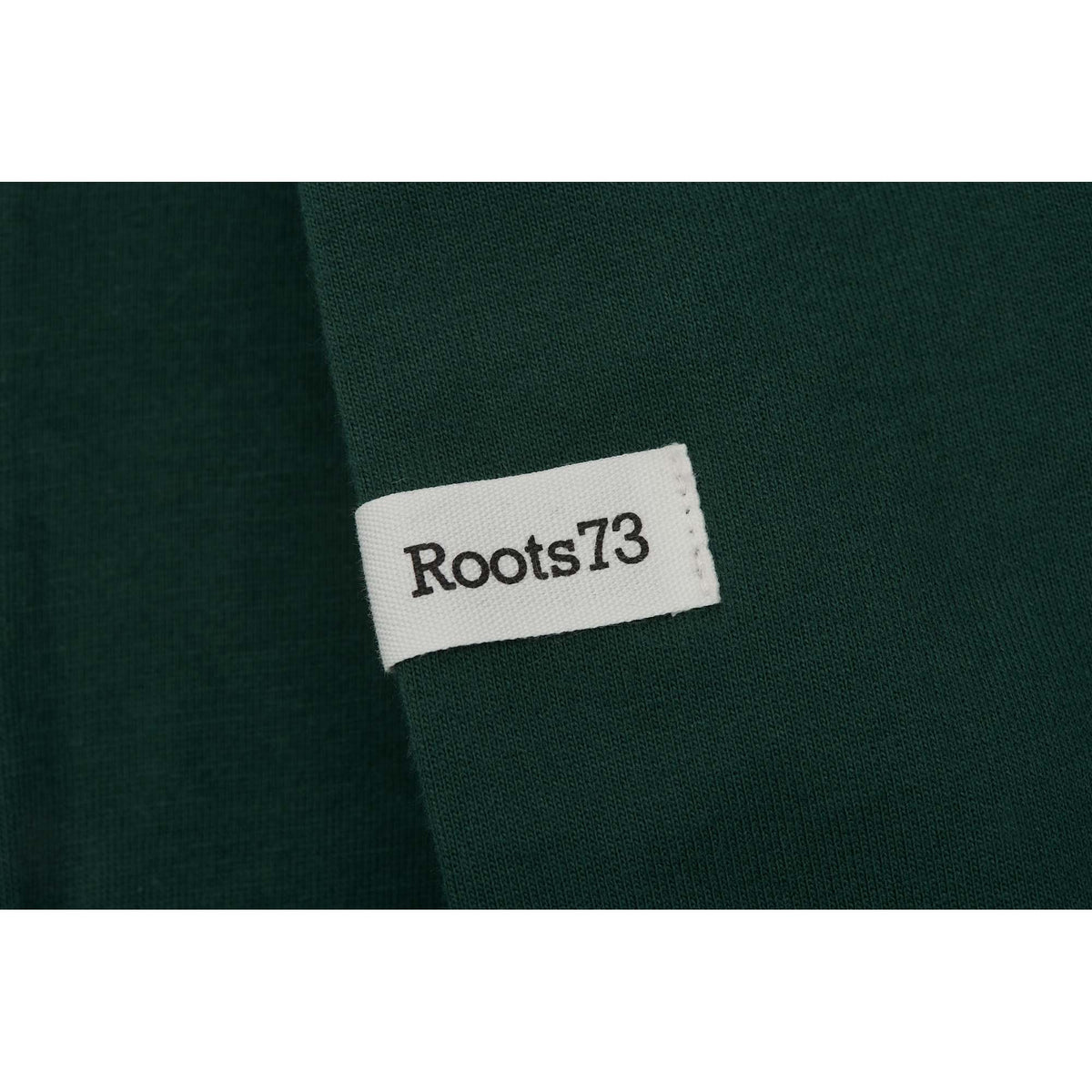 Roots73 Canmore Eco French Terry Full Zip Hoodie for Men Transfer - Evergreen - Detail 4