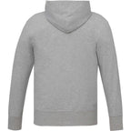 Roots73 Canmore Eco French Terry Full Zip Hoodie for Men Transfer - Grey Mix - Back