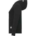 Roots73 Canmore Eco French Terry Full Zip Hoodie for Women Transfer - Black - Left Side