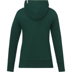 Roots73 Canmore Eco French Terry Full Zip Hoodie for Women Transfer - Evergreen - Back