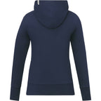 Roots73 Canmore Eco French Terry Full Zip Hoodie for Women Transfer - Indigo Blue - Back