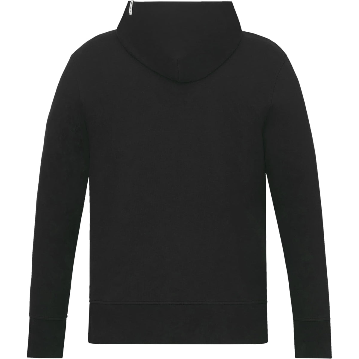Roots73 Canmore Eco Pullover Hoodie, Unisex Embroidery - Black - Back