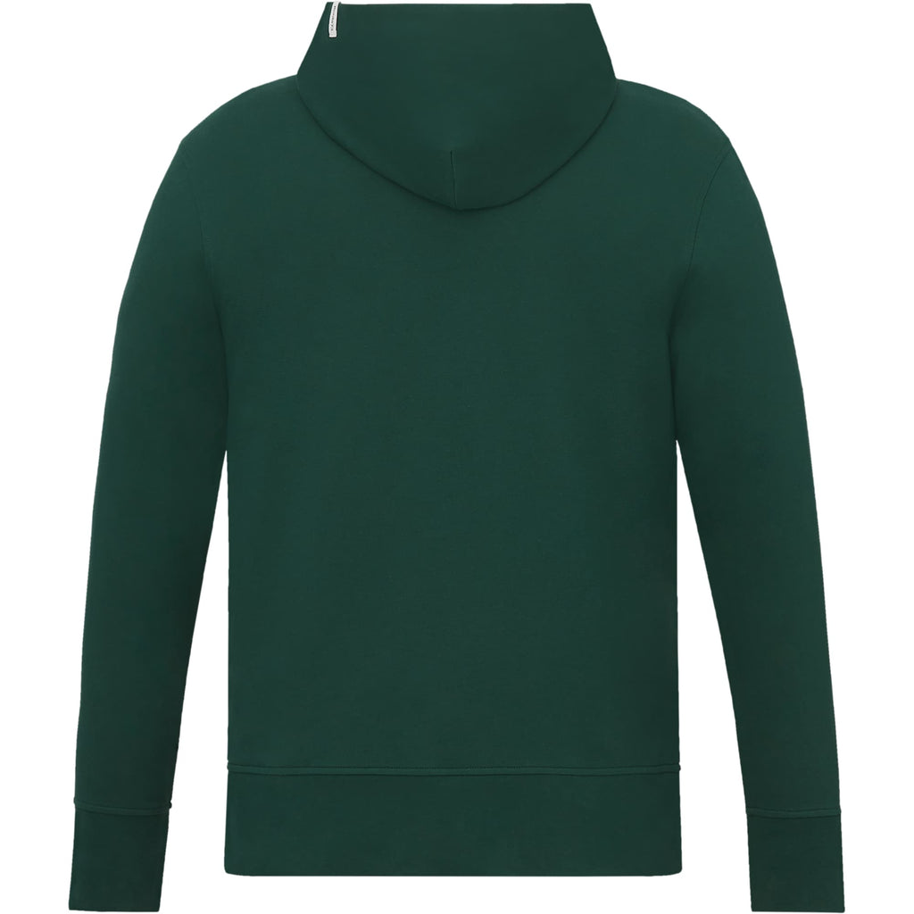 Roots73 Canmore Eco Pullover Hoodie, Unisex Embroidery - Evergreen - Back