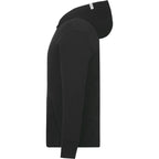 Roots73 Canmore Eco Pullover Hoodie, Unisex Transfer - Black - Left Side