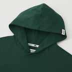 Roots73 Canmore Eco Pullover Hoodie, Unisex Transfer - Evergreen - Detail