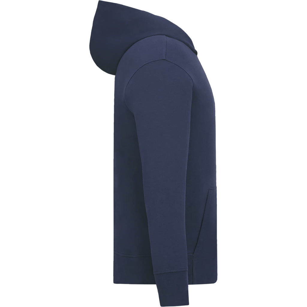 Roots73 Canmore Eco Pullover Hoodie, Unisex Transfer - Indigo Blue - Right Side