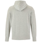 Roots73 Canmore Eco Quarter Zip Hoodie, Unisex Transfer - Grey Mix - Back