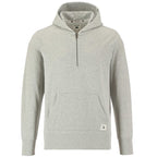 Roots73 Canmore Eco Quarter Zip Hoodie, Unisex Transfer - Grey Mix - Front