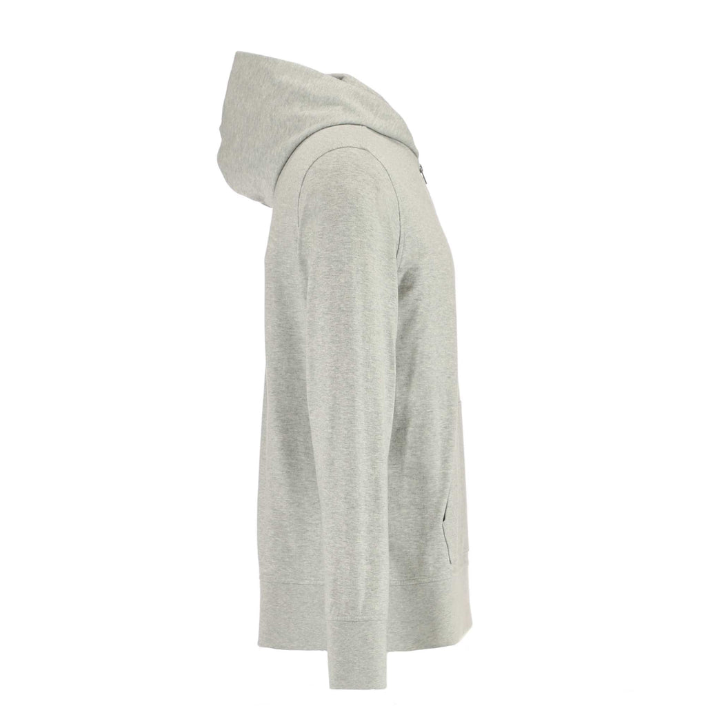 Roots73 Canmore Eco Quarter Zip Hoodie, Unisex Transfer - Grey Mix - Right Side