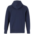 Roots73 Canmore Eco Quarter Zip Hoodie, Unisex Transfer - Indigo Blue - Back