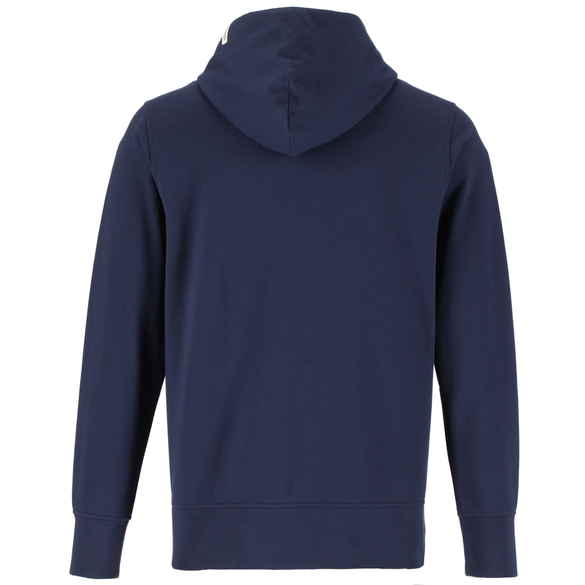 Roots73 Canmore Eco Quarter Zip Hoodie, Unisex Transfer - Indigo Blue - Back