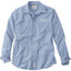 Roots73 Clearwater Long Sleeve Button Up Shirt for Men Transfer - Solace Blue - Front Flat