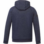 Roots73 Copperbay Sherpa Lined Full Zip Hoodie for Men Embroidery - Atlantic Navy Mix - Back