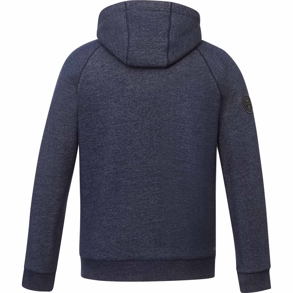 Roots73 Copperbay Sherpa Lined Full Zip Hoodie for Men Transfer - Atlantic Navy Mix - Back