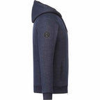 Roots73 Copperbay Sherpa Lined Full Zip Hoodie for Men Transfer - Atlantic Navy Mix - Right Side