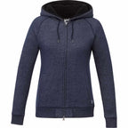 Roots73 Copperbay Sherpa Lined Full Zip Hoodie for Women Transfer - Atlantic Navy Mix - Front
