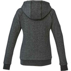 Roots73 Copperbay Sherpa Lined Full Zip Hoodie for Women Transfer - Black Mix - Back