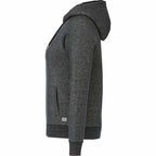 Roots73 Copperbay Sherpa Lined Full Zip Hoodie for Women Transfer - Black Mix - Left Side