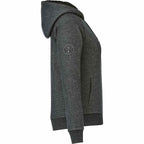 Roots73 Copperbay Sherpa Lined Full Zip Hoodie for Women Transfer - Black Mix - Right Side