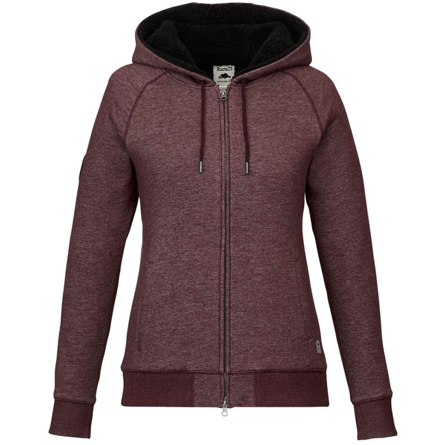 Roots73 Copperbay Sherpa Lined Full Zip Hoodie for Women Transfer