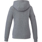 Roots73 Copperbay Sherpa Lined Full Zip Hoodie for Women Transfer - Charcoal Mix - Back