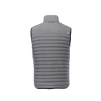 Roots73 Eaglecove Packable Down Vest for Men Embroidery - Quarry - Back Flat