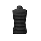 Roots73 Eaglecove Packable Down Vest for Women Embroidery - Black - Back Flat